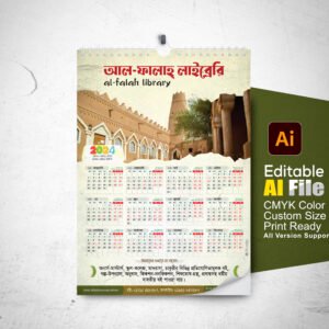 ২০২৪ সালের মাদরাসা ক্যালেন্ডার ডিজাইন / 2024 Madrasah Calendar Calendar Design